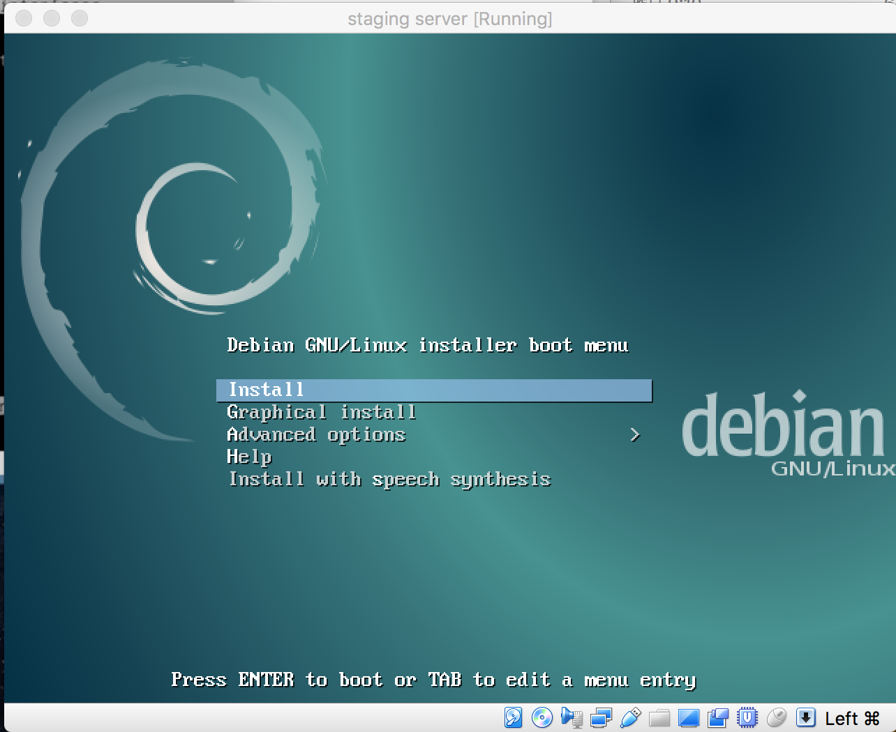 Linux Debianインストール後にrebootすると初期化されてしまいます Teratail