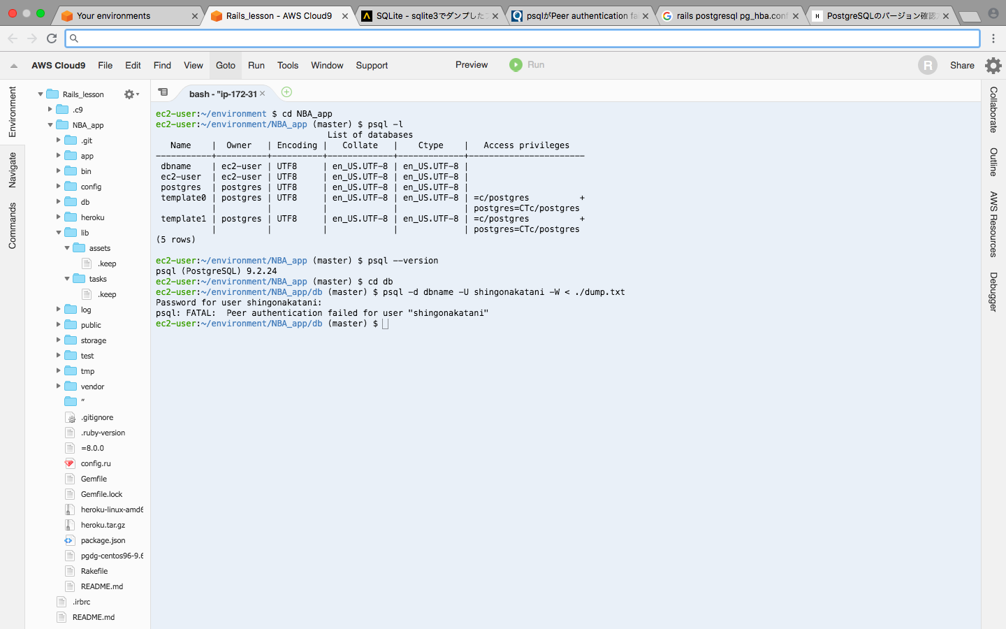 Postgresql Pg Hba Confファイルの場所がわからない Teratail